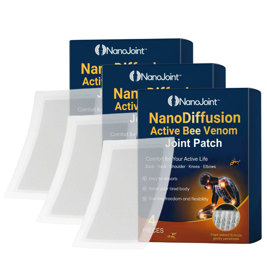 NanoJoint™ | NanoDiffusion Aktives Bienenvenom Gelenk-Pflaster