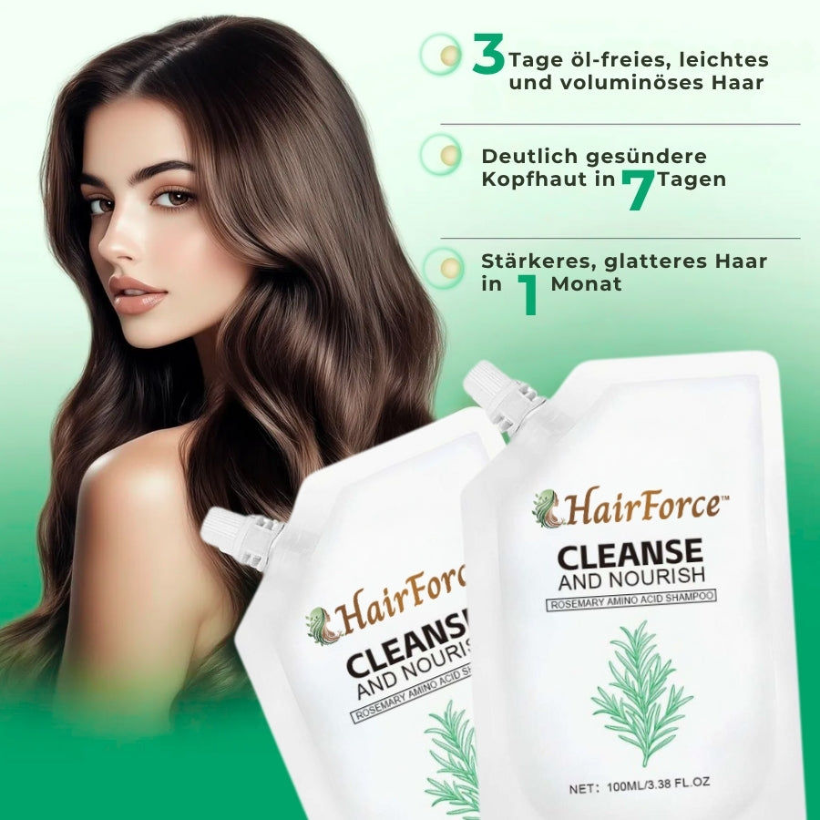 HairForce™ | Verabschieden Sie sich von Haarausfall und erhalten Sie in nur 2 Wochen volleres Haar!