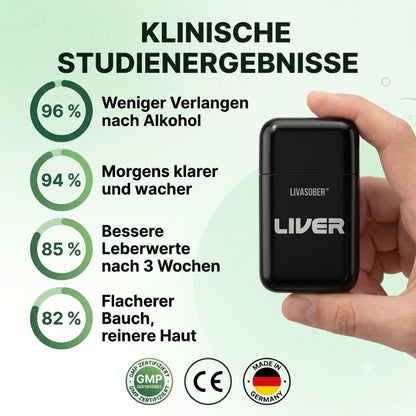 LivaSober™ | Nasen-Inhalator gegen das Verlangen nach Alkohol