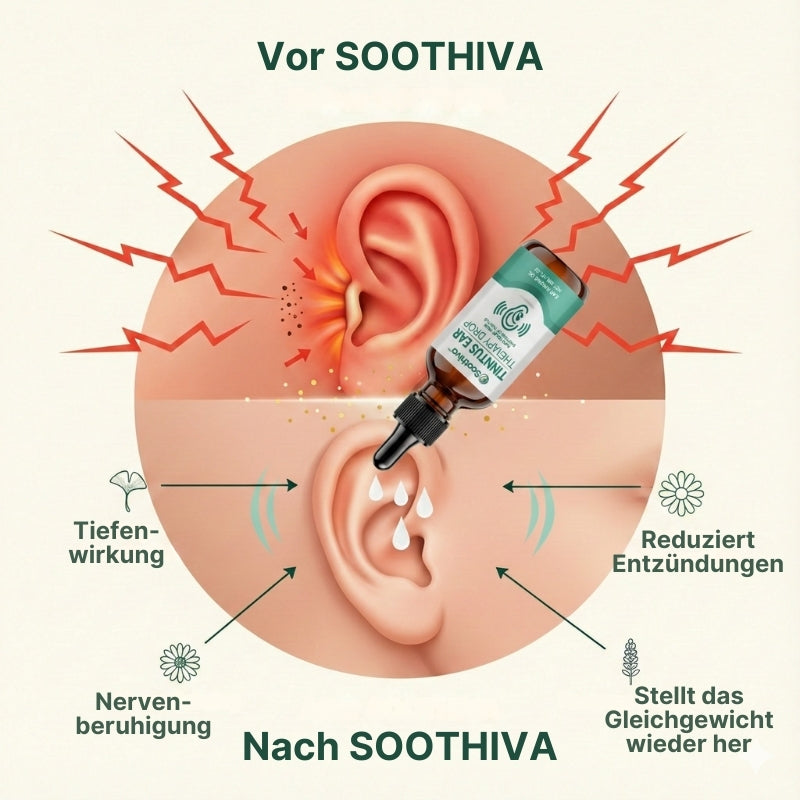 Soothiva™ | Pflanzliche Tinnitus-Tropfen