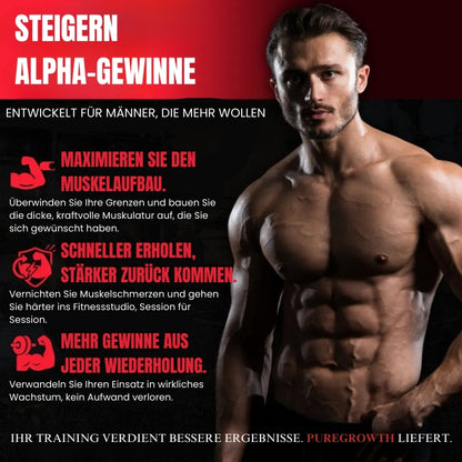 PureGrowth™ | Natürliche Muskelwachstums-Nahrungsergänzung