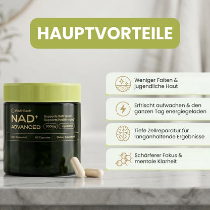 YouthBack™ | Premium NAD+ Fortgeschrittene Formel