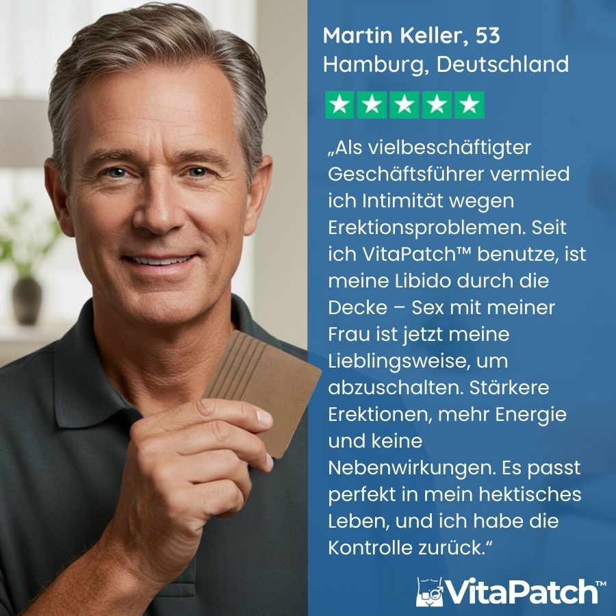 VitaPatch™ | Pflaster gegen Erektionsstörungen