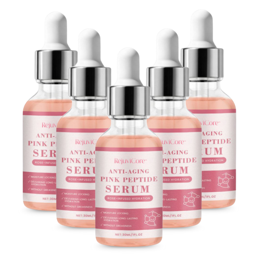 RejuviCore™ | Anti-Aging Rosa-Peptid-Serum