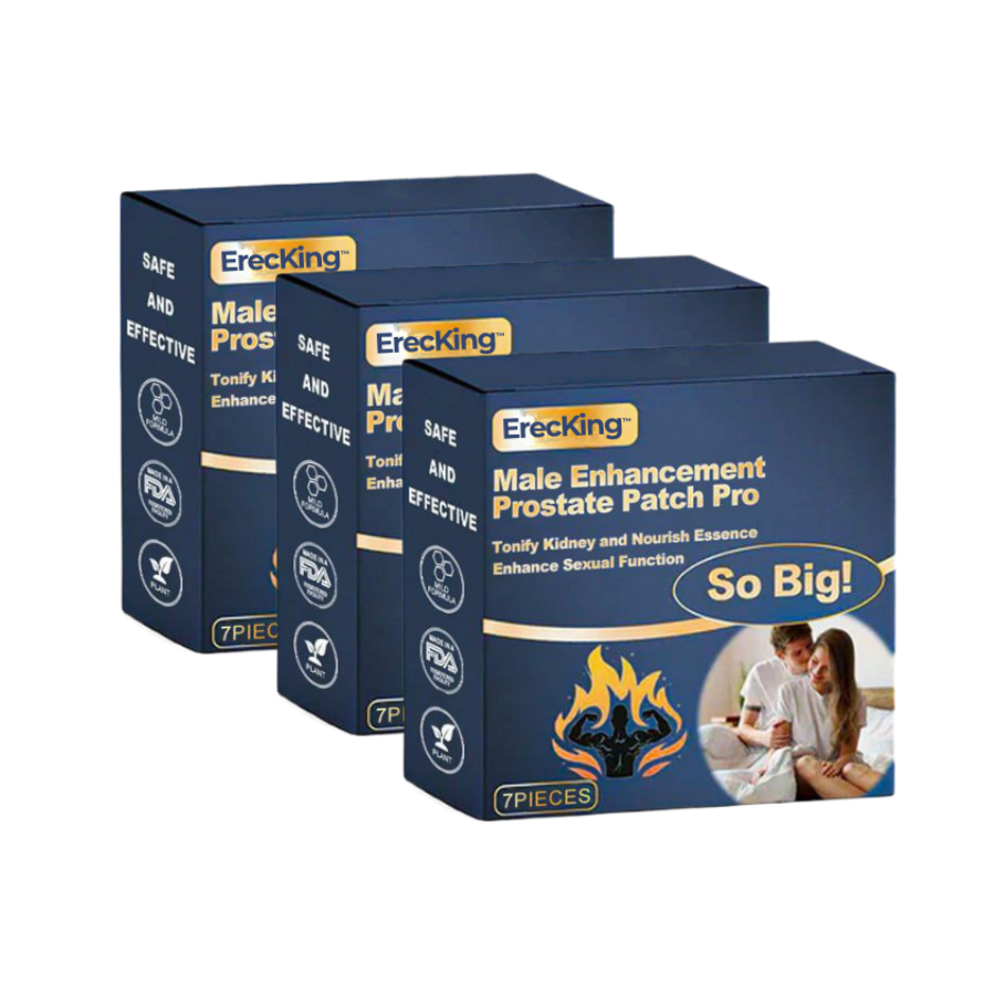 ErecKing™ | Männliches Verstärkungs-Erektions-Pflaster Pro