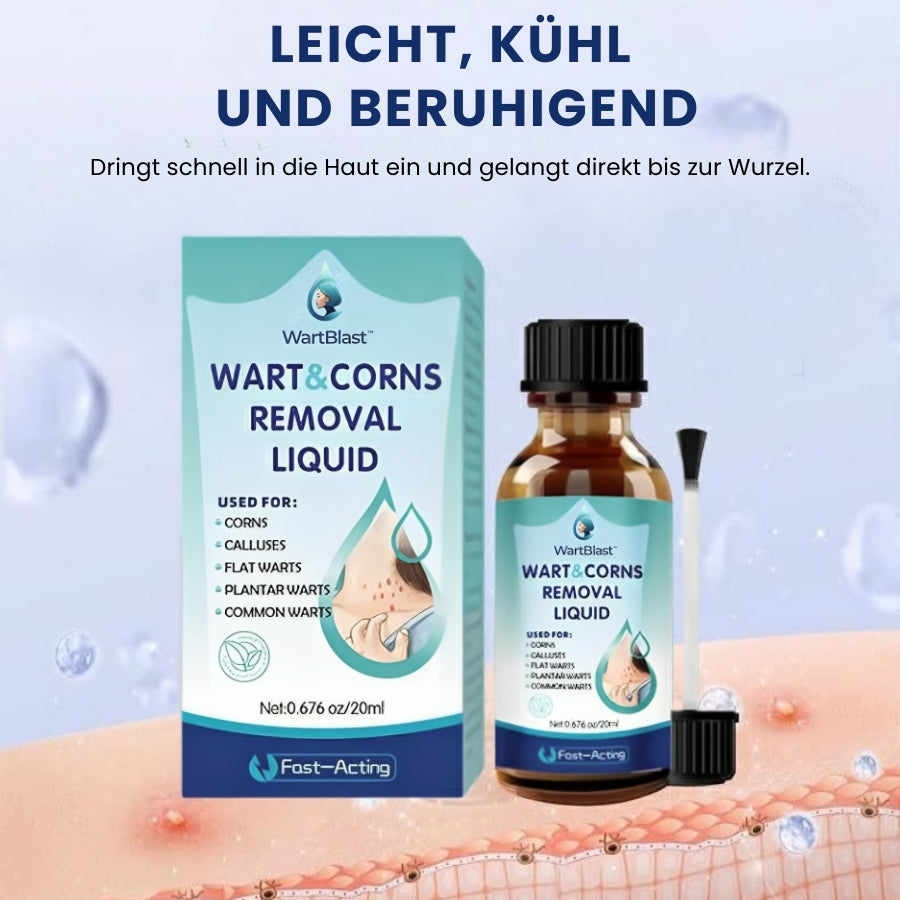 WartBlast™ | Warzen- und Hühneraugen-Entfernungsflüssigkeit