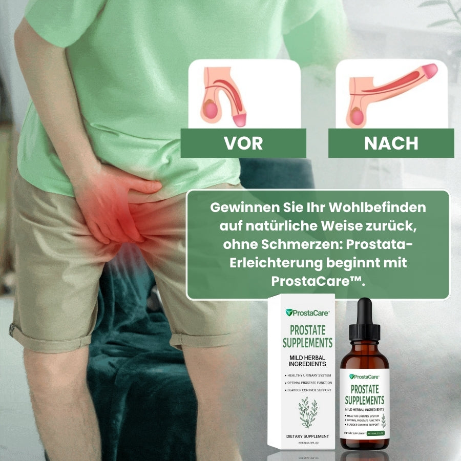 ProstaCare™ | Prostata-Ergänzungstropfen