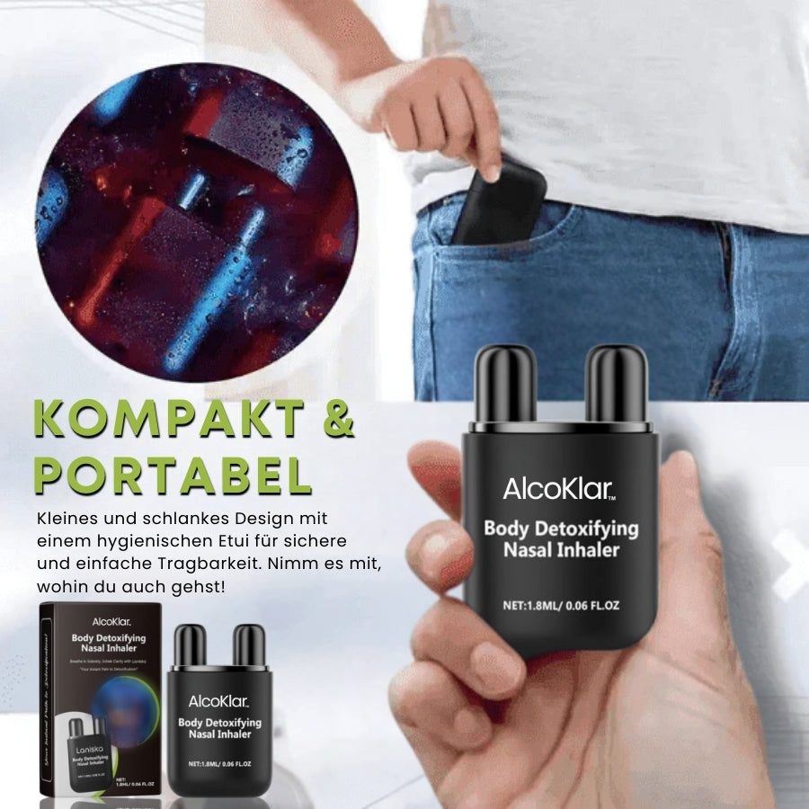 AlcoKlar™ | Körper-Entgiftender Naseninhalator