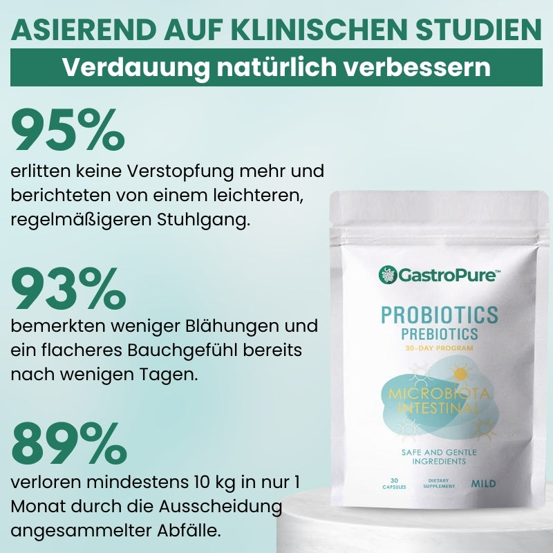 GastroPure™ | Kapseln für eine gesunde Darmfunktion