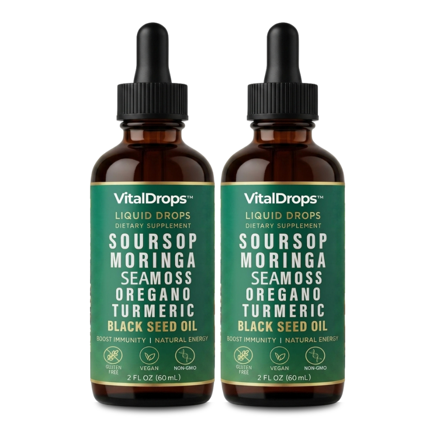 VitalDrops™ | 10-in-1 Bio-Soursop-Tropfenextrakt