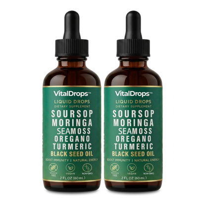 VitalDrops™ | 10-in-1 Bio-Soursop-Tropfenextrakt