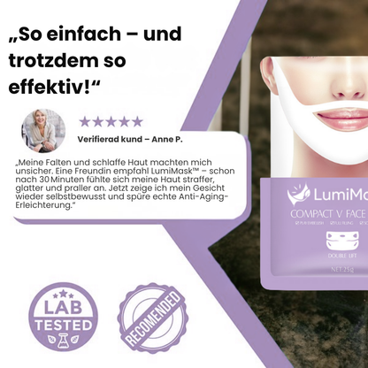 LumiMask™ | Wiederverwendbare Lifting- & Straffungs-Gesichtsmaske