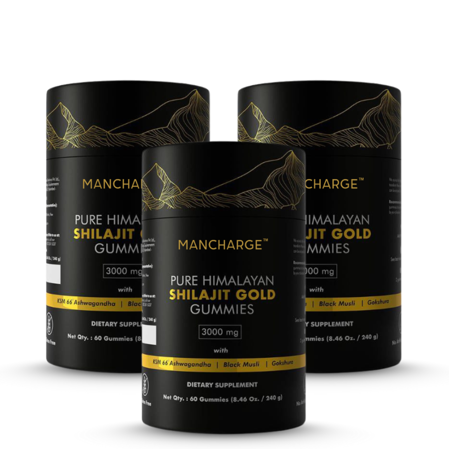 ManCharge™ |  Reines Himalaya-Shilajit Gold Gummies