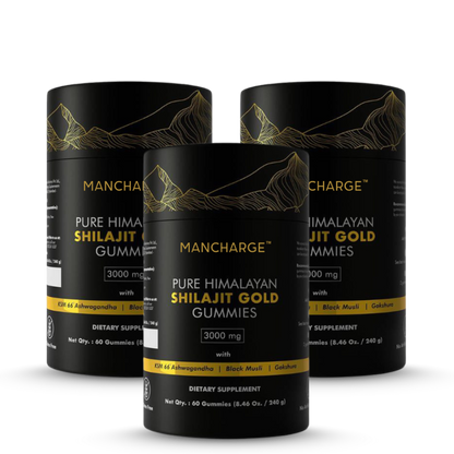 ManCharge™ |  Reines Himalaya-Shilajit Gold Gummies