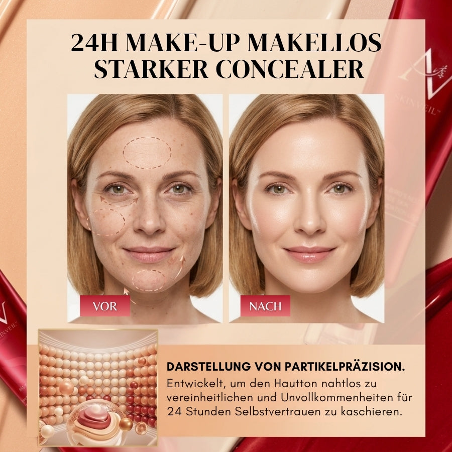 SkinVeil™ | Rote Human Ginseng nährende flüssige Foundation