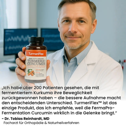 TurmeriFlex™ | Bio-Kurkuma-Curcumin für starke Gelenke