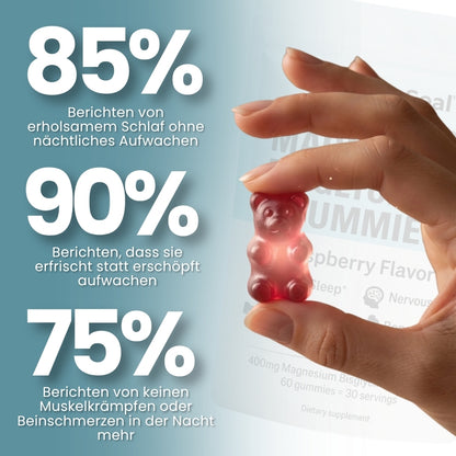SleepSeal™ | Magnesium-Bisglycinat-Gummis