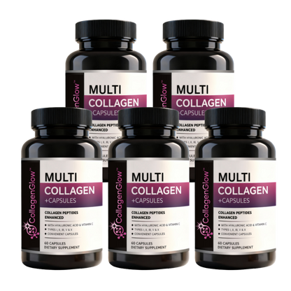 CollagenGlow™ | Kollagen- & Multivitamin-Kapseln