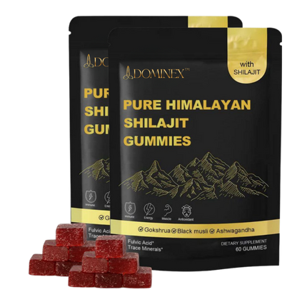 DOMINEX™ | Reine Himalaya-Shilajit™ Gummies für Männer