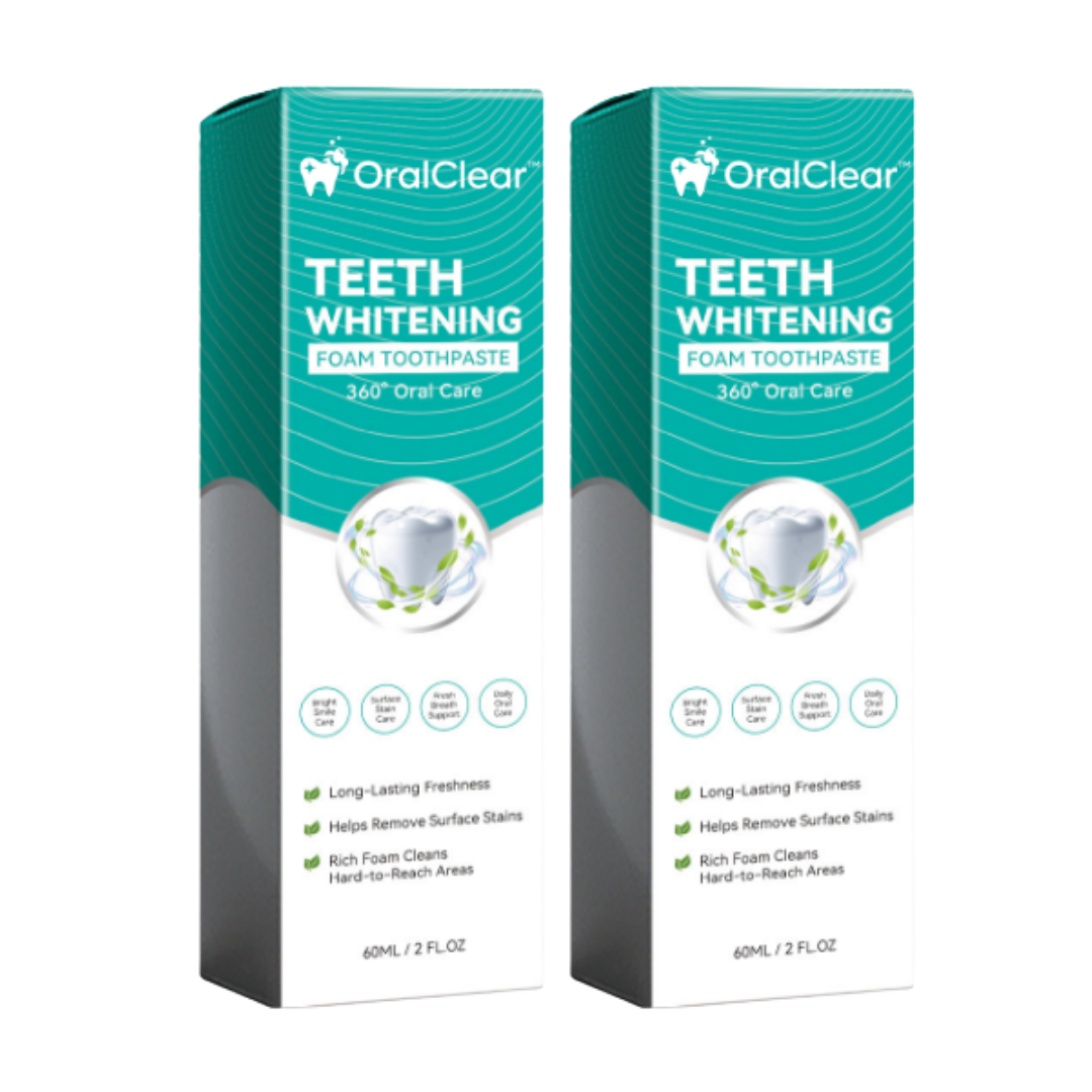 OralClear™ | Fleckenentfernender Zahnschaum