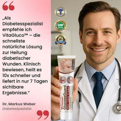 VitaGluco™ | Diabetische Hautreparaturcreme