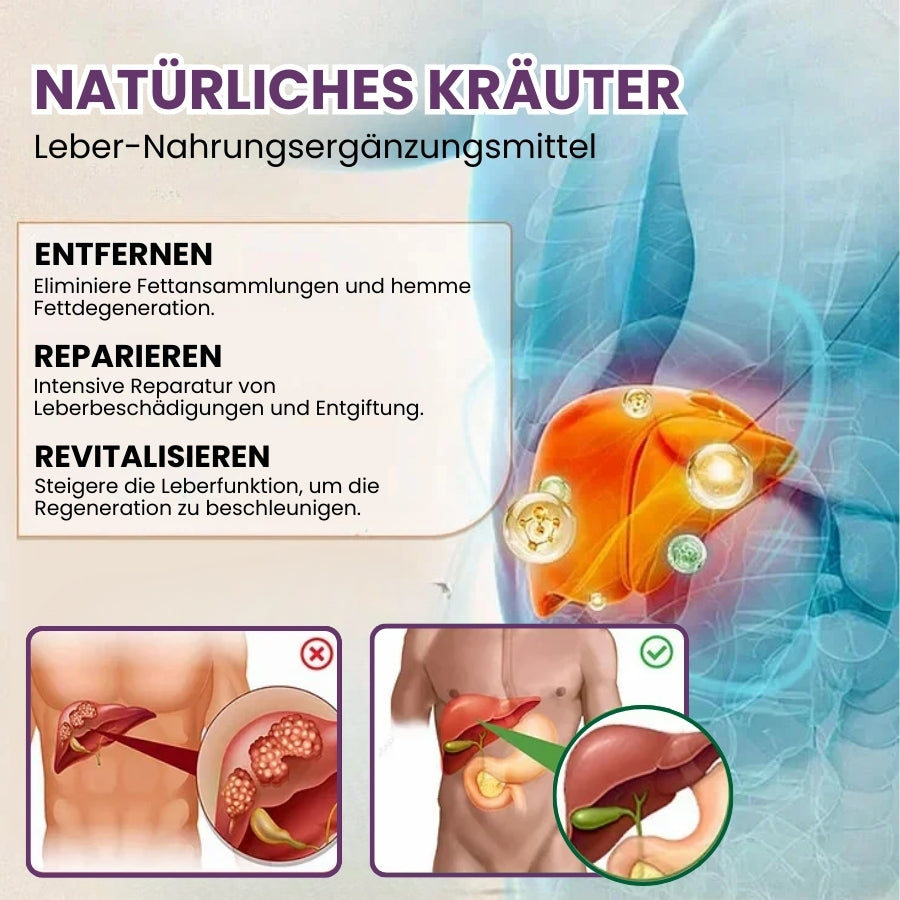 Livera™ | Kräuter-Nahrungsergänzungsmittel für Leberunterstützung