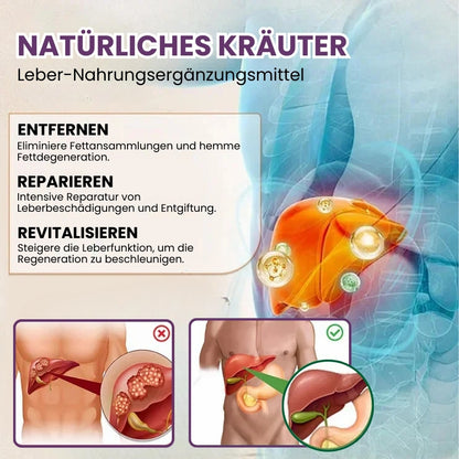 Livera™ | Kräuter-Nahrungsergänzungsmittel für Leberunterstützung