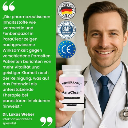 ParaClear™ | Fenbendazol und Ivermectin zur Parasitenbeseitigung