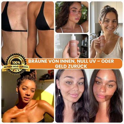 SunGlow™ | Trinkbare Bräunungstropfen