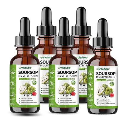 VitalSop™ | Flüssige Soursop-Tropfen für Herz & Kreislauf
