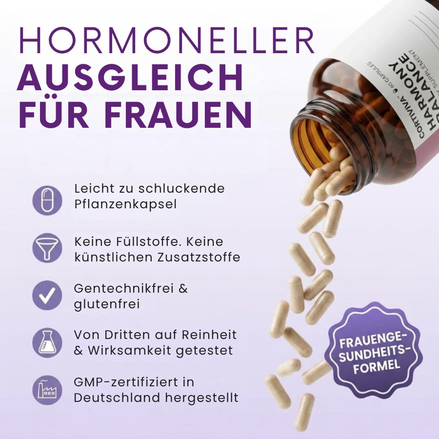 CortiViva™ | Cortisol-Balance-Kapseln