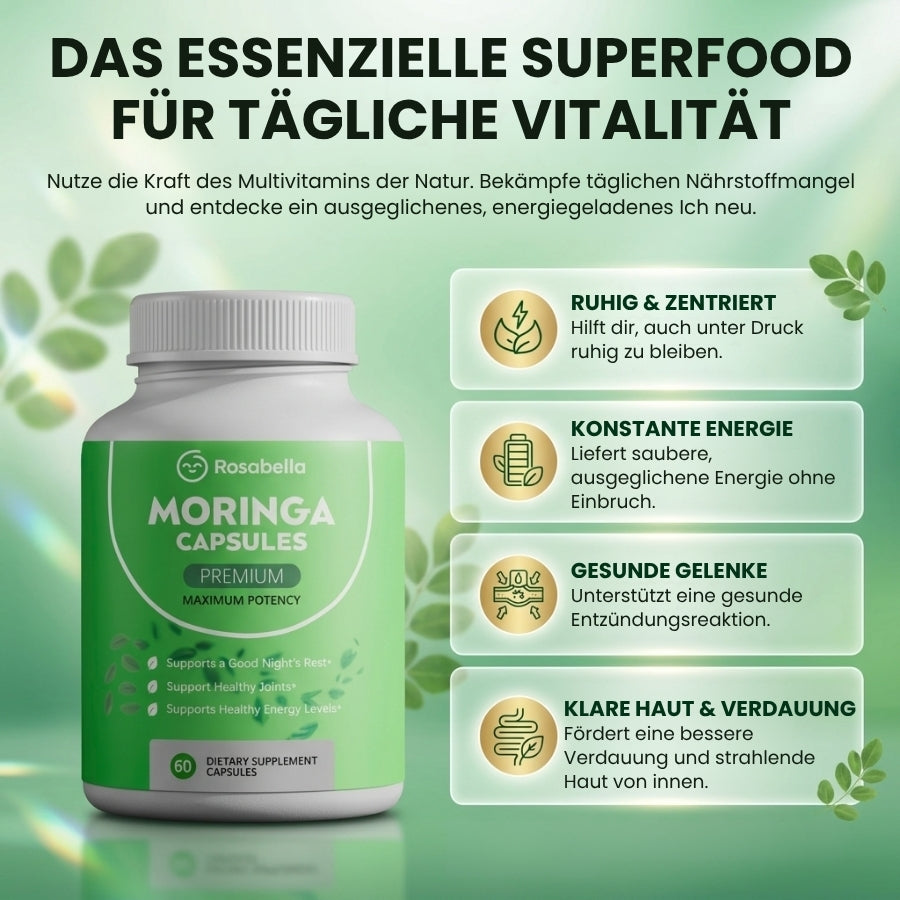 Rosabella™ | Premium-Moringa-Kapsel
