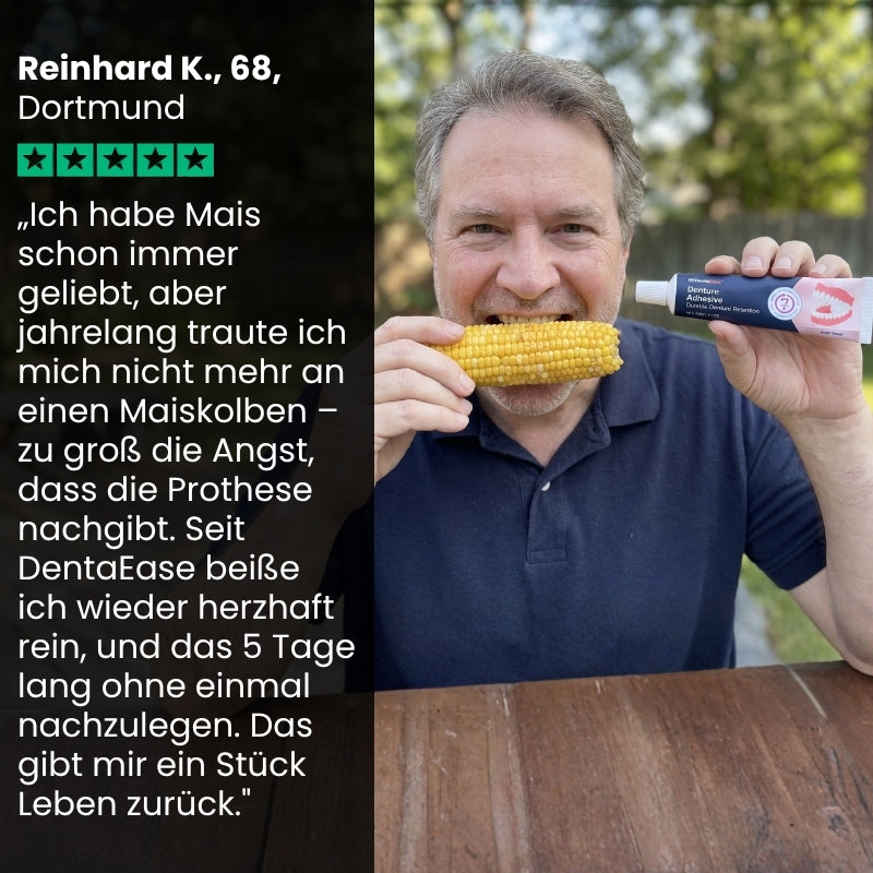 DentaEase™ | Thermoplastischer Prothesenhaftstoff