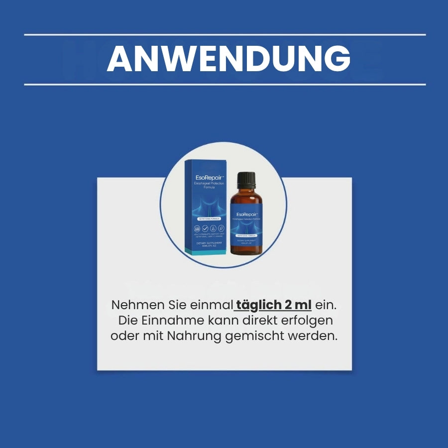 EsoRepair™ | Formel zum Schutz der Speiseröhre