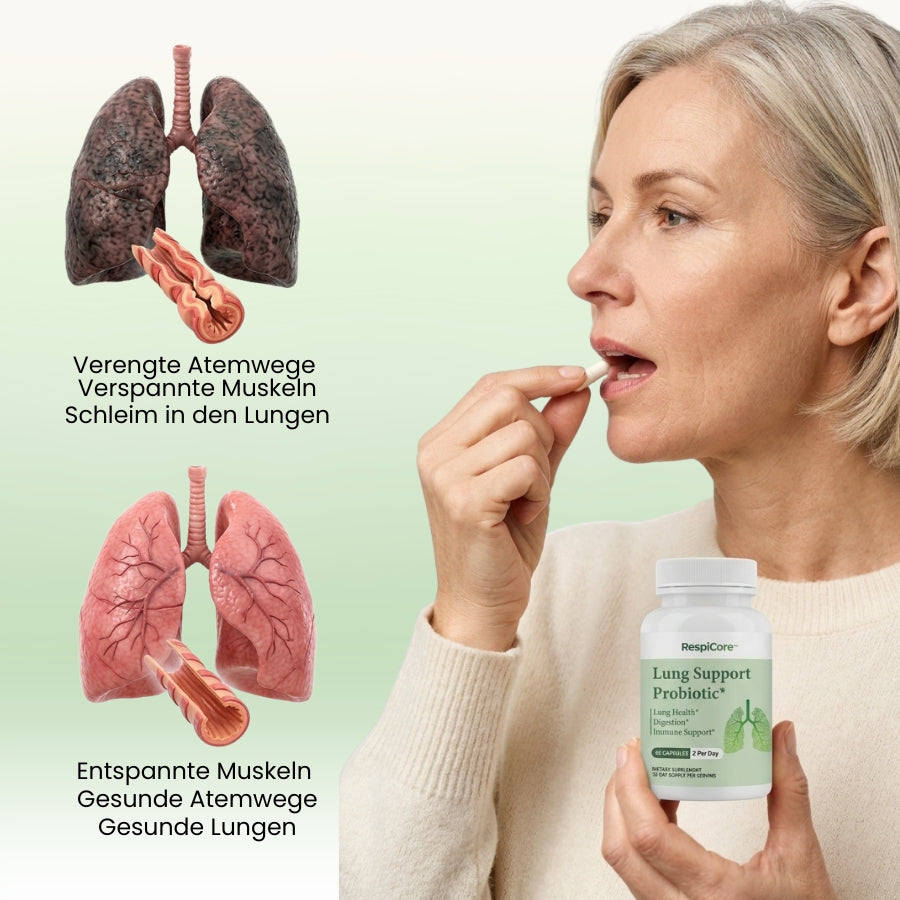 RespiCore™ | Probiotika zur Unterstützung der Lunge