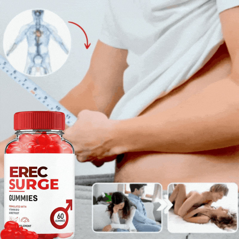 ErecSurge™ | Steinhart feste Erektion in nur 30 Sekunden