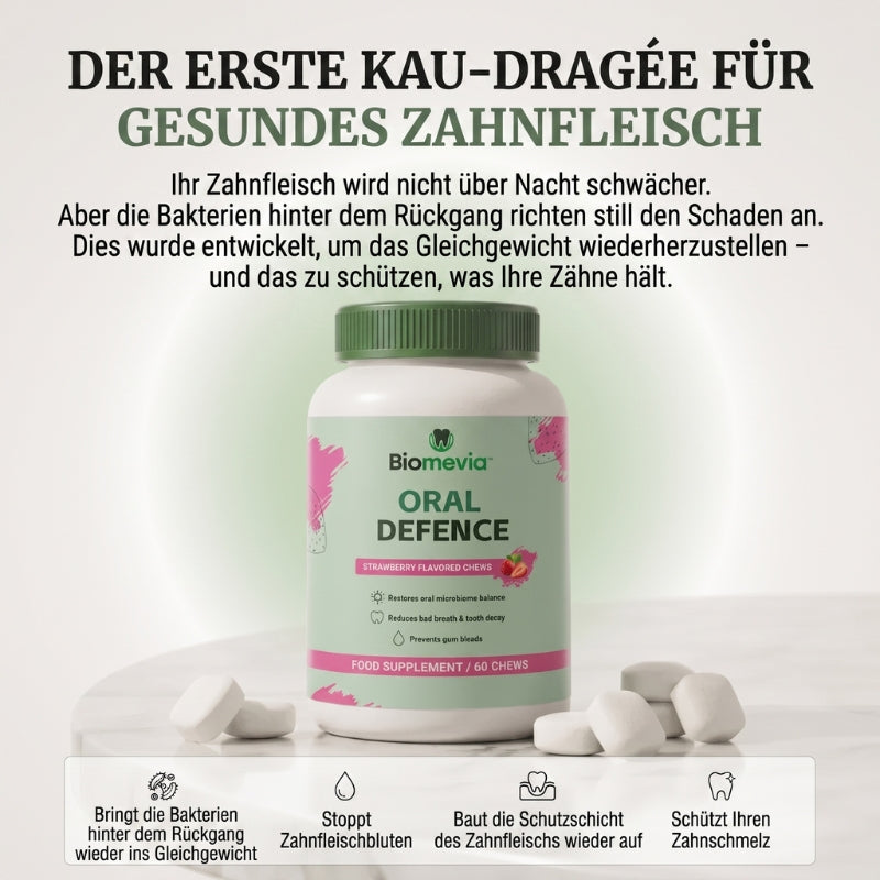 Biomevia™ | Kau-Dragées für die Mundabwehr