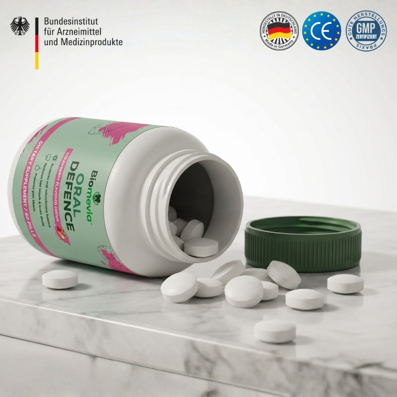 Biomevia™ | Kau-Dragées für die Mundabwehr