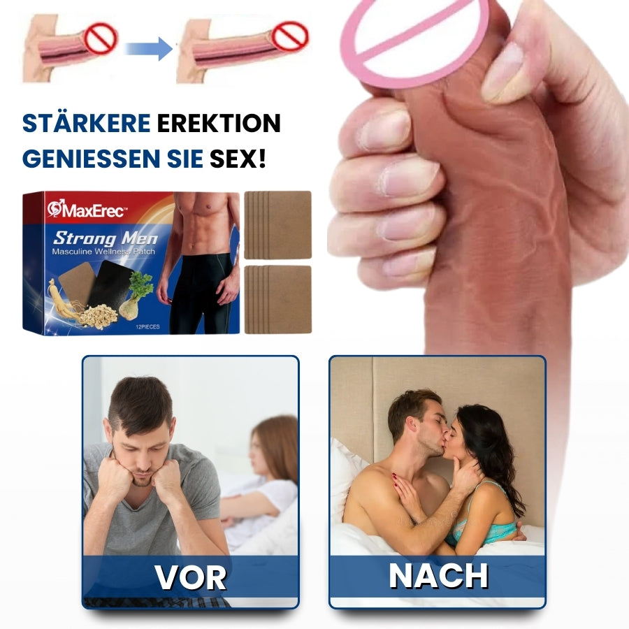 MaxErec™ | Starker Mann Maskuline Wellness Patch