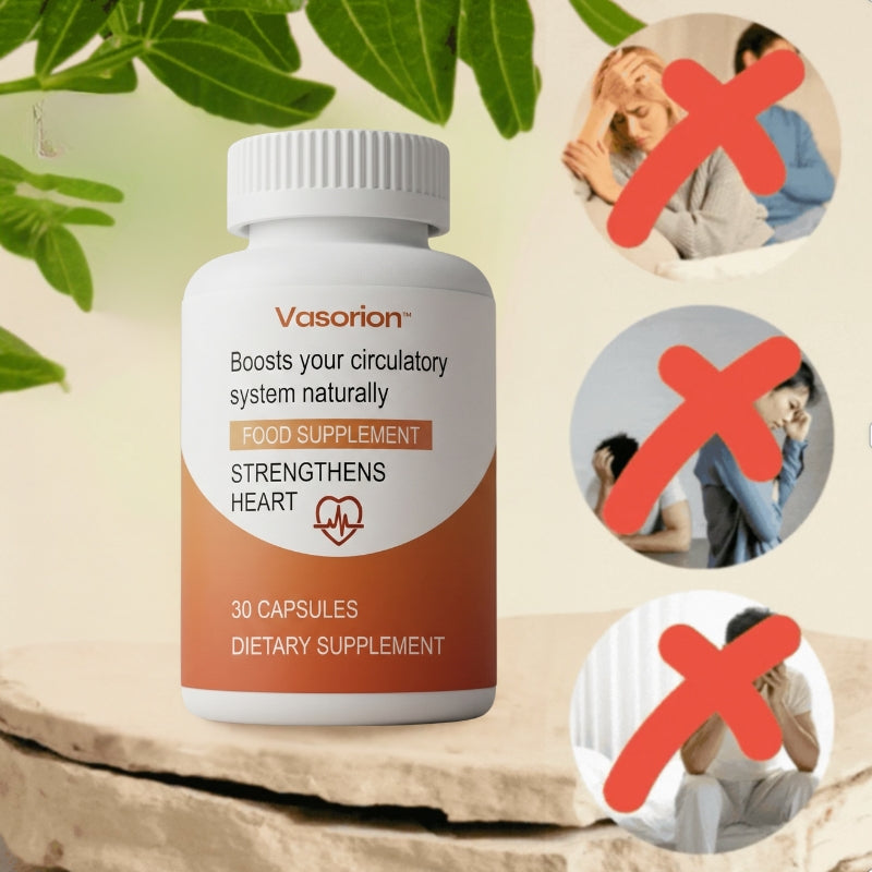 Vasorion™ | Löst Arterienablagerungen auf für natürliche Erektionen
