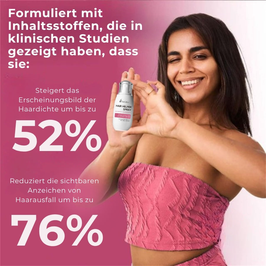 Hairletics™ | Das 60-Sekunden-Spray, das Ihren Scheitel füllt und das Haarvolumen direkt an der Wurzel stärkt!