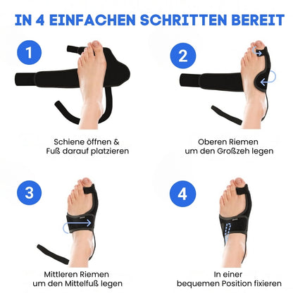 FootFlexi™ | Hallux-Valgus-Entlastungsschiene