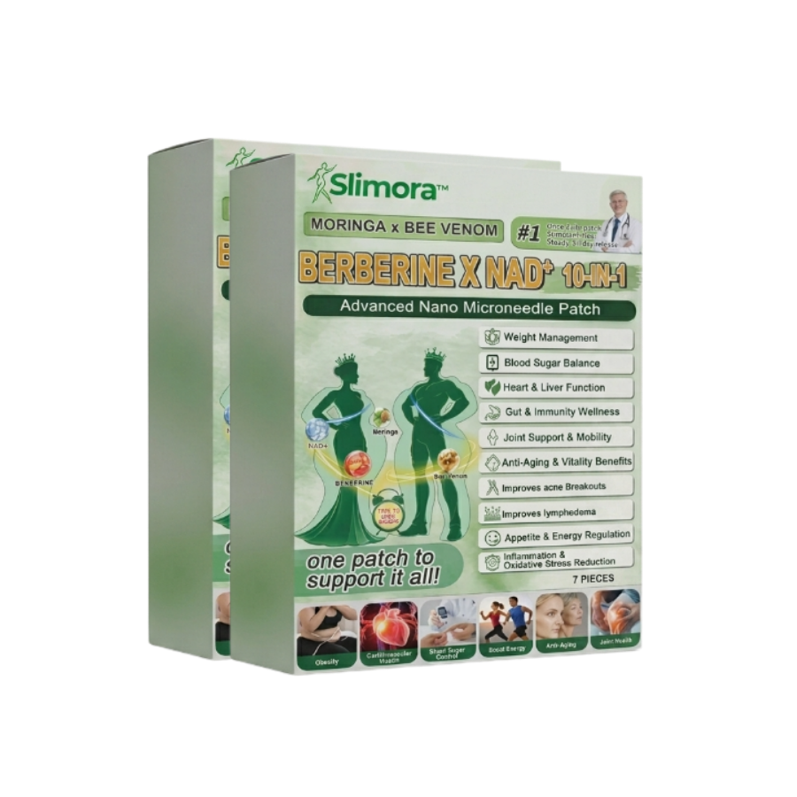 Slimora™ | Fortschrittliches Nano-Mikronadel-Abnehm-Pflaster