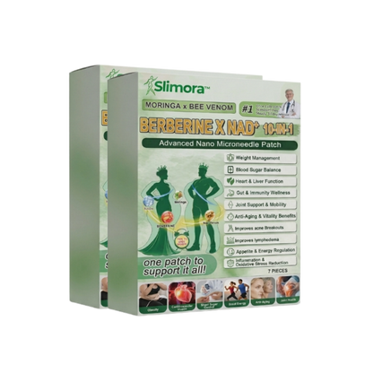 Slimora™ | Fortschrittliches Nano-Mikronadel-Abnehm-Pflaster