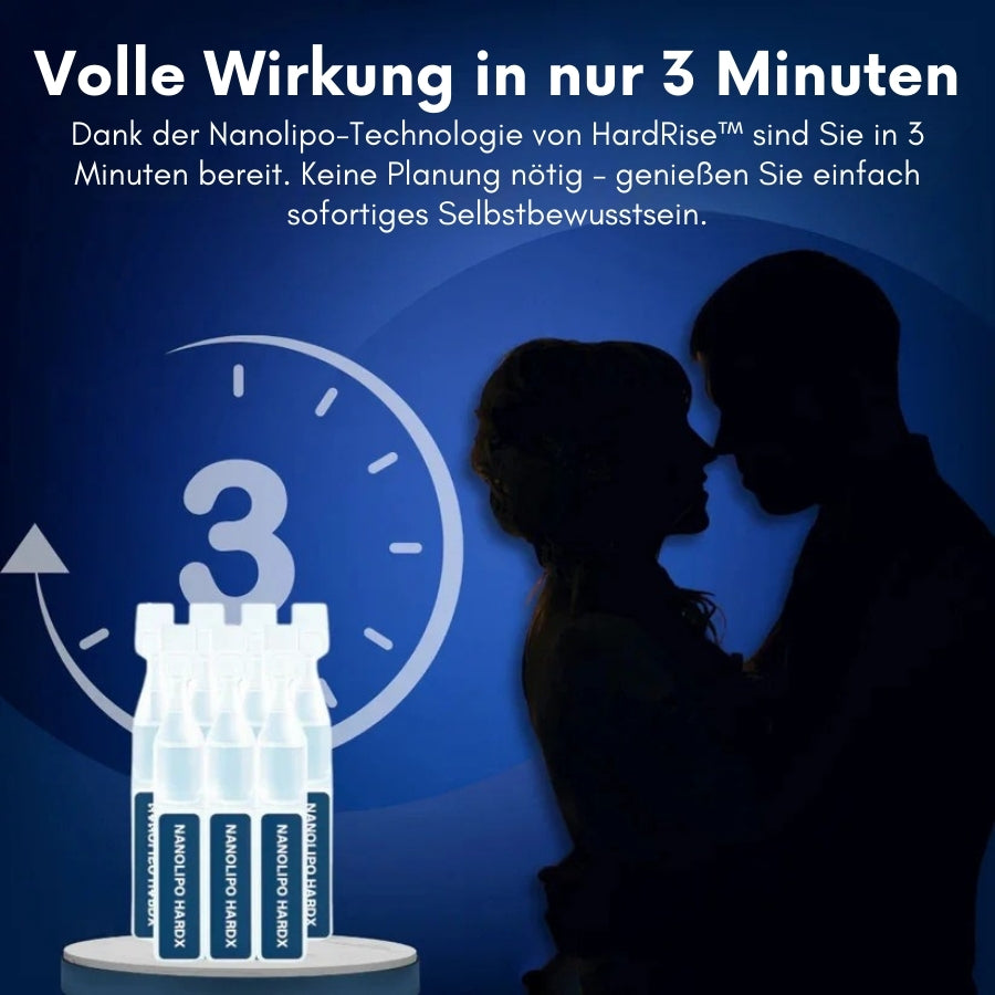 HardRise™ | Vitalitäts-Ampullen für Männer