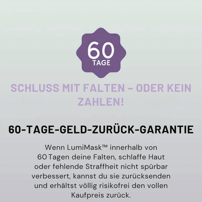 LumiMask™ | Wiederverwendbare Lifting- & Straffungs-Gesichtsmaske