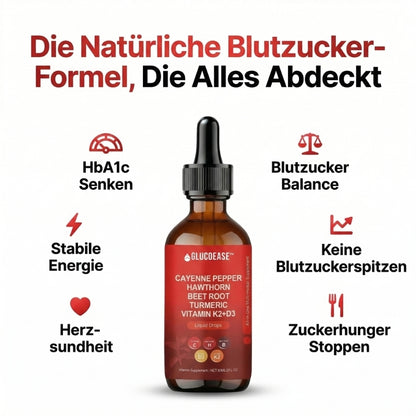 GlucoEase™ | 7-in-1 Blutzucker-Komplex