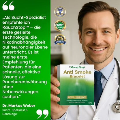 RauchStop™ | Anti-Raucher-Magnetarmband