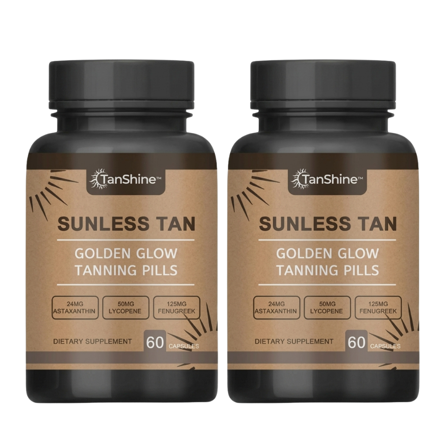 TanShine™ | Goldene Glow-Bräunungskapseln