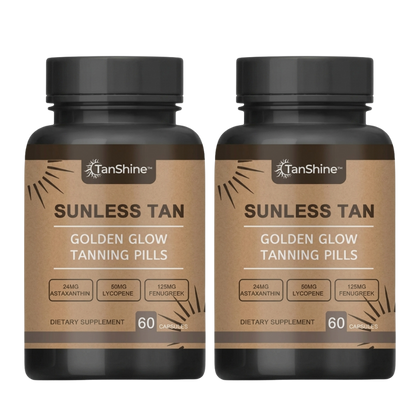 TanShine™ | Goldene Glow-Bräunungskapseln